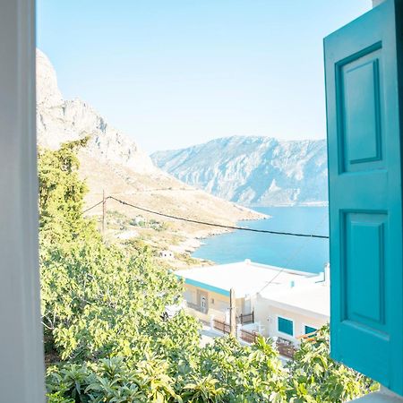 Kalymnos Skalia Mountain-Sea Villa Oda fotoğraf